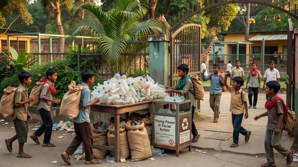 Zoo Trades Free Entry for Plastic Waste, Testing a Civic Idea